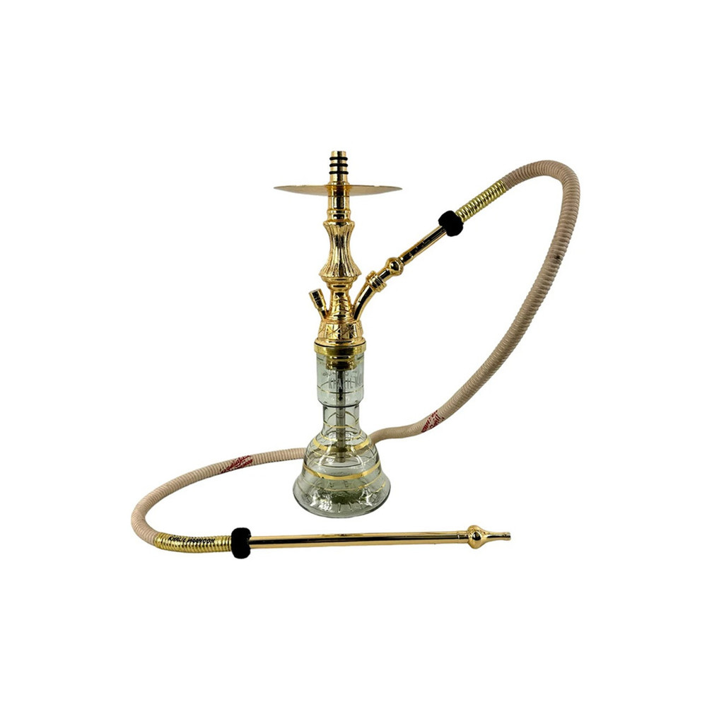 KHALIL MAMOON ASOOD ALARD 1 HOSE HOOKAH 34" WITH BAG
