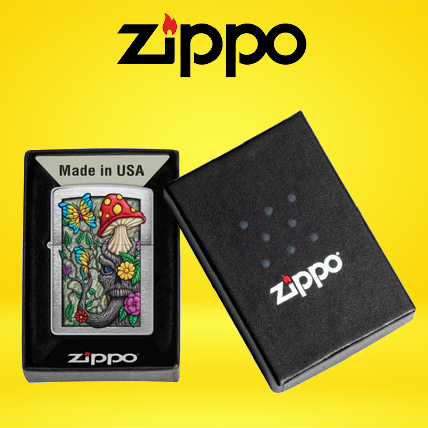 ZIPPO - FREAKY NATURE DESIGN LIGHTER - 1CT
