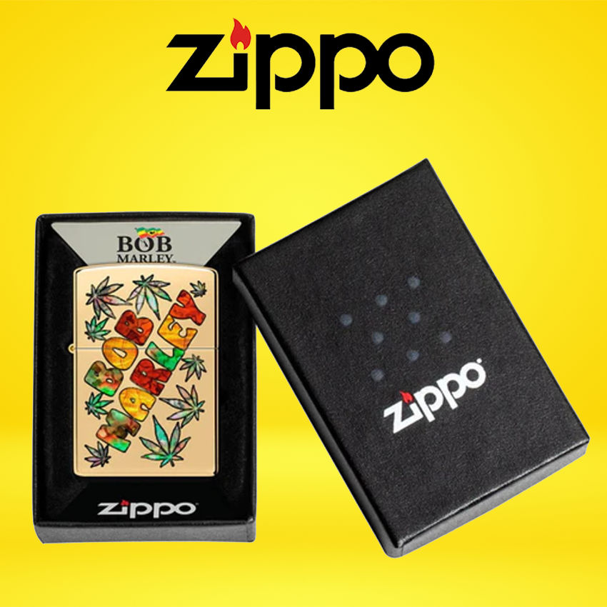 ZIPPO - BOB MARLEY DESIGN LIGHTER - 1CT