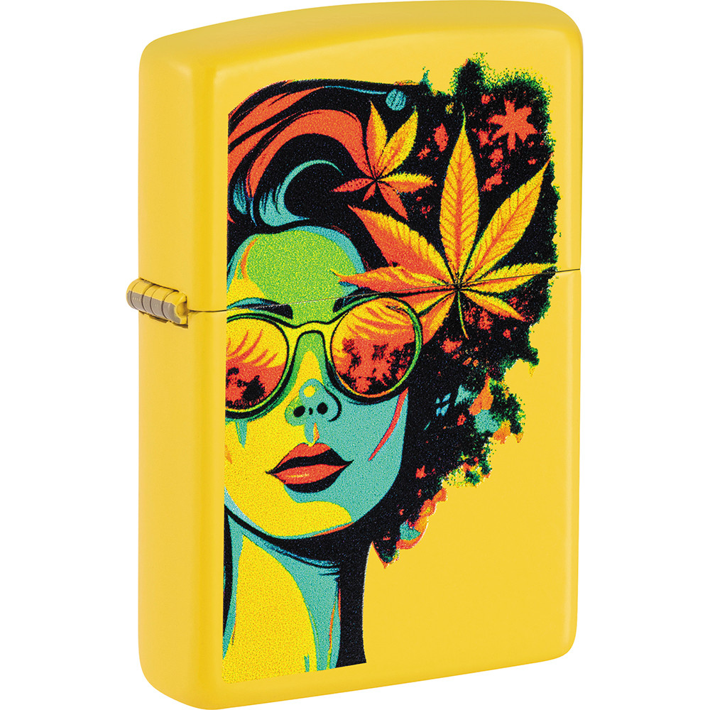 ZIPPO CANNABIS DESIGN LIGHTER