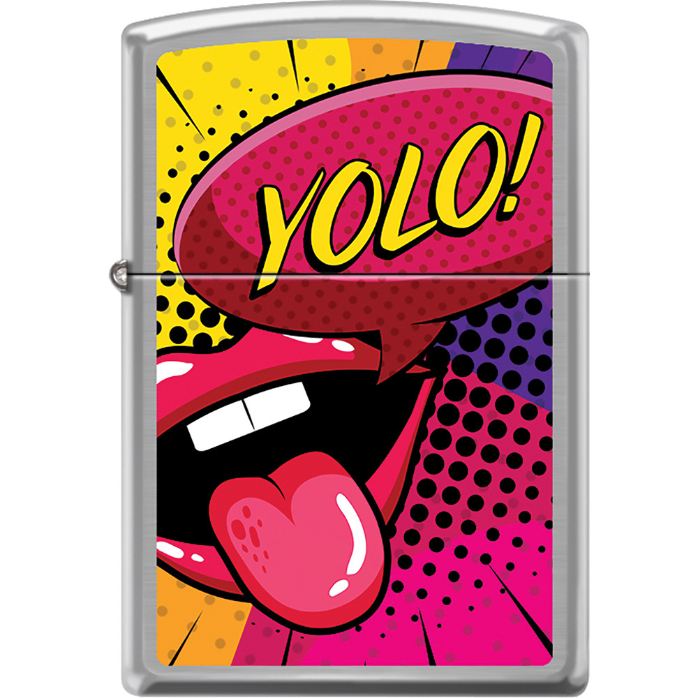 ZIPPO YOLO MOUTH TONGUE LIGHTER