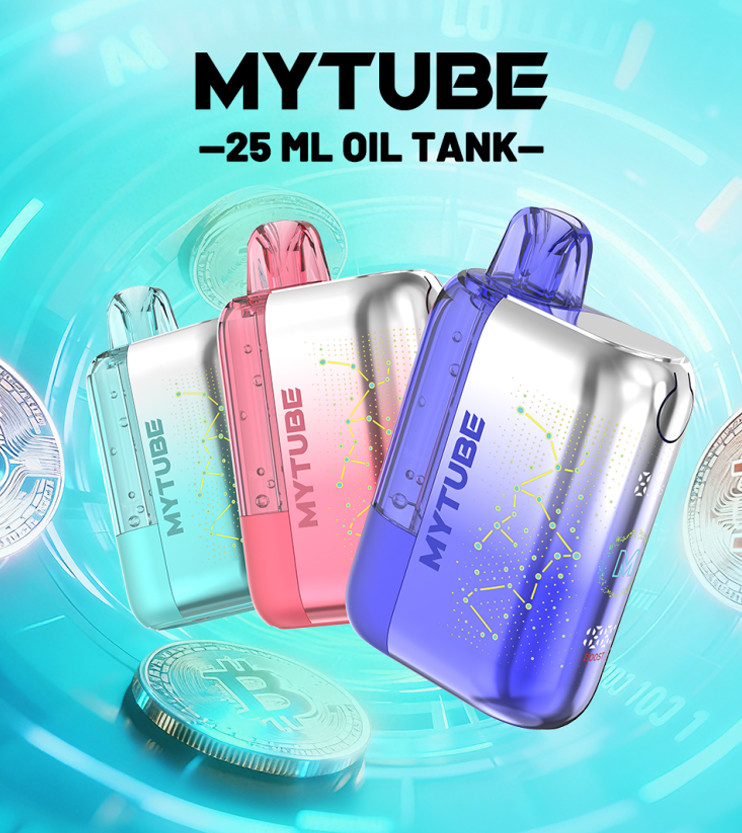 MYTUBE PLUS 60,000 PUFFS DISPOSABLE VAPE - DISPLAY OF 5