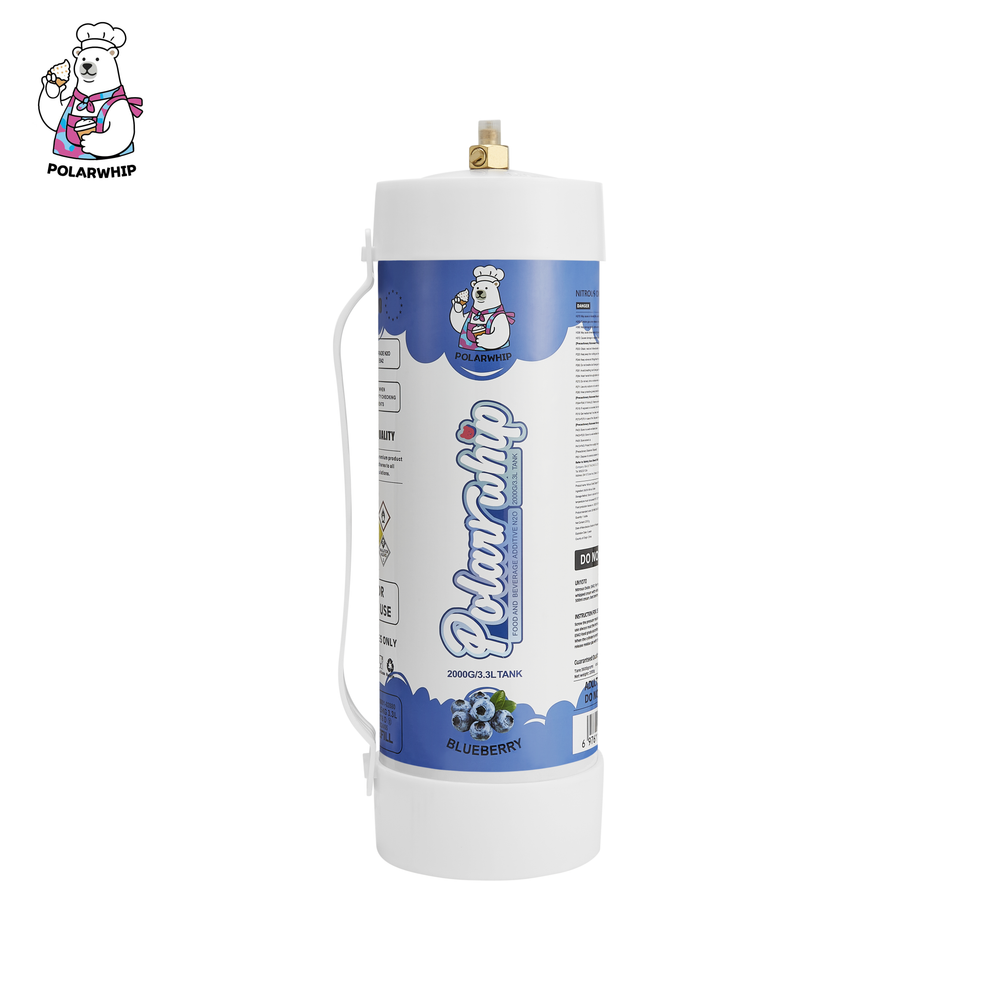 POLARWHIP 3.3L 2000G CREAM CHARGERS - DISPLAY OF 2