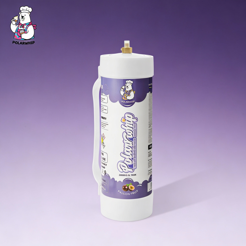 POLARWHIP 3.3L 2000G CREAM CHARGERS - DISPLAY OF 2