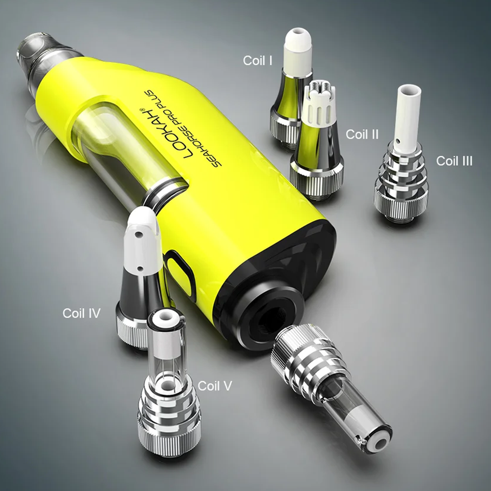 LOOKAH SEAHORSE PRO PLUS VAPORIZER ASSORTED COLOR DISPLAY OF 6