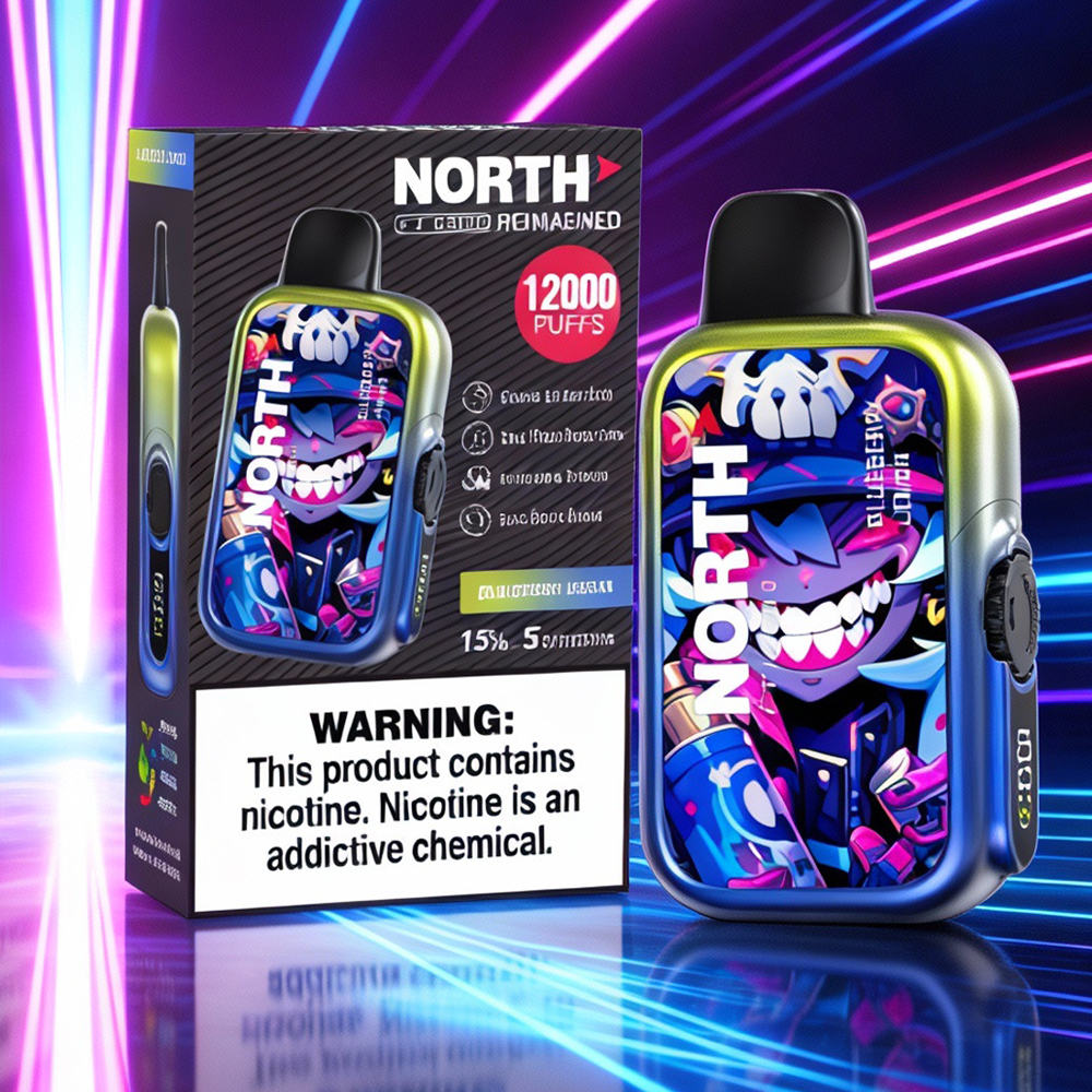 NORTH FT12000 REIMAGINED 12,000 PUFFS DISPOSABLE VAPE - DISPLAY OF 10