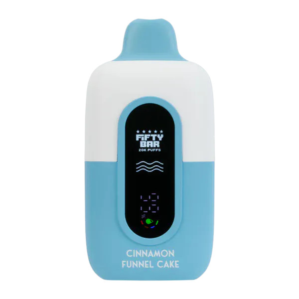 FIFTY BAR NIXODINE EDITION 20,000 PUFFS DISPOSABLE VAPE - DISPLAY OF 5