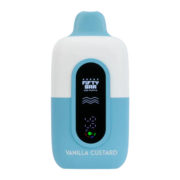FIFTY BAR NIXODINE EDITION 20,000 PUFFS DISPOSABLE VAPE - DISPLAY OF 5