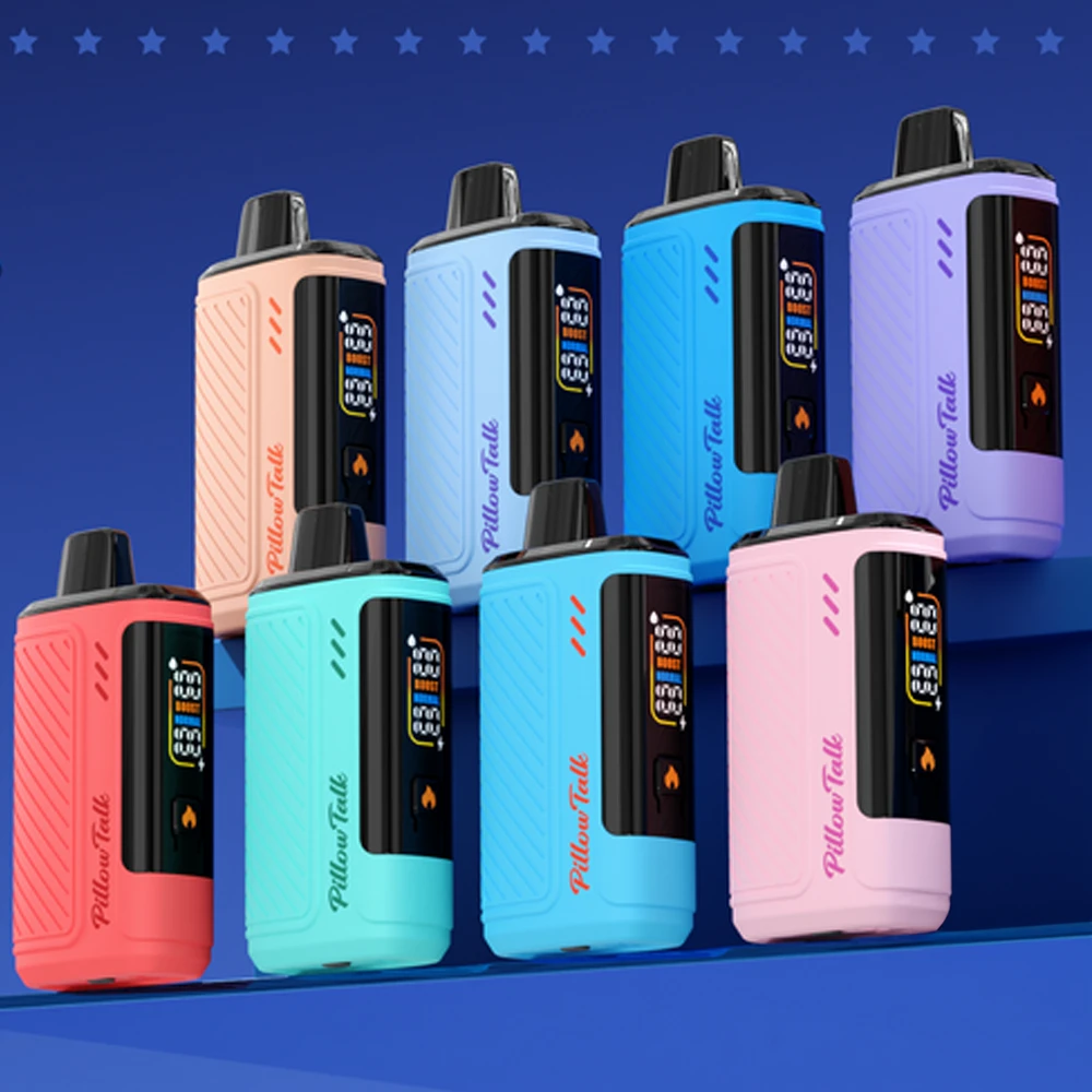 PILLOW TALK X PATRIOT EDITION 50,000 PUFFS DISPOSABLE - DISPLAY OF 5 (USA COMPLIANT VAPE)