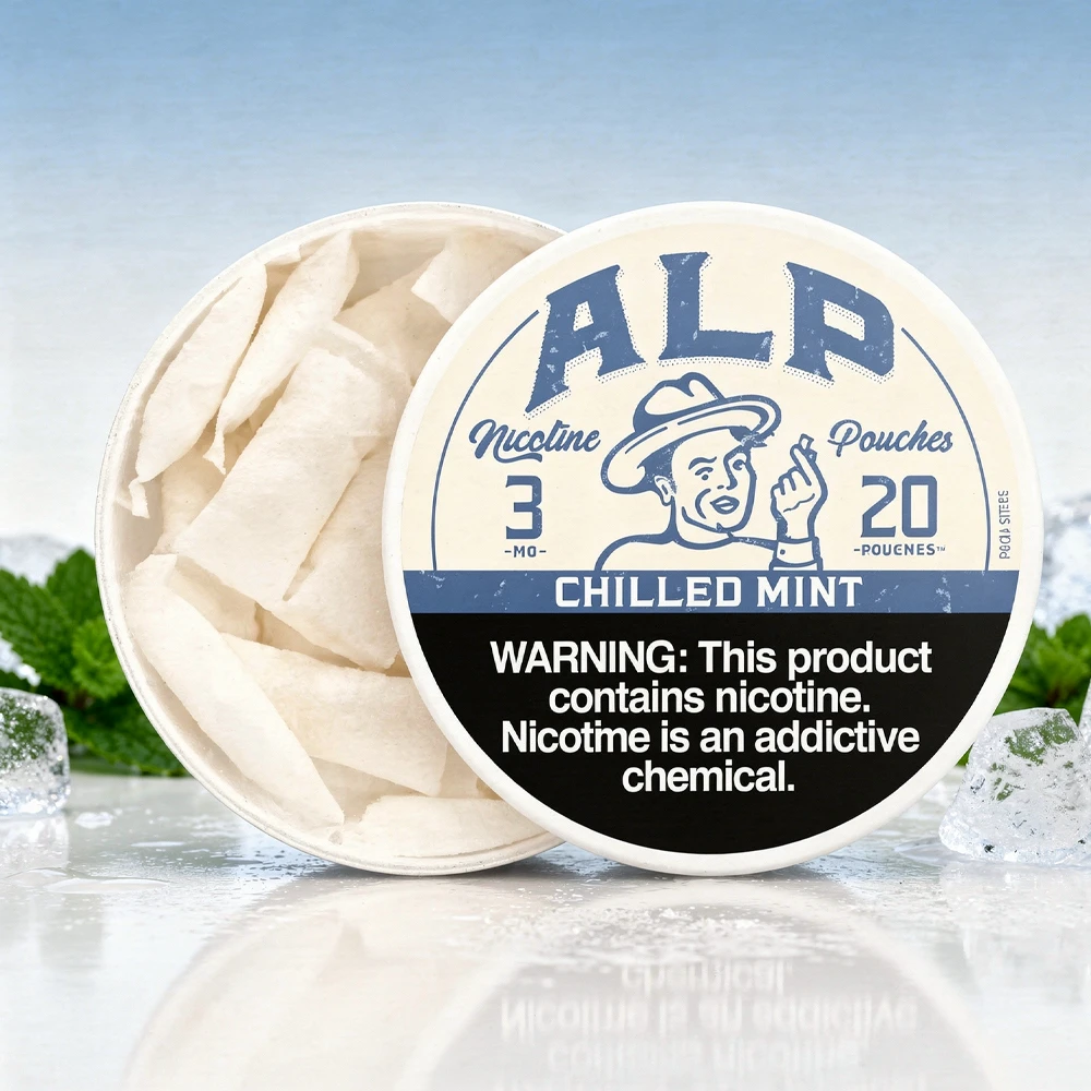 ALP NICOTINE POUCHES 20-PACK - DISPLAY OF 5