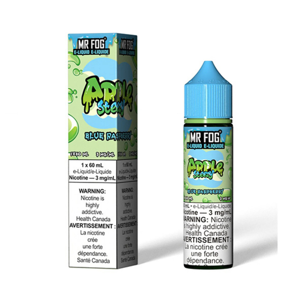 MR FOG E-LIQUID APPLE STEEZY SERIES 60ML - DISPLAY OF 6