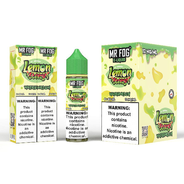 MR FOG E-LIQUID LEMON STEEZY SERIES 60ML - DISPLAY OF 6