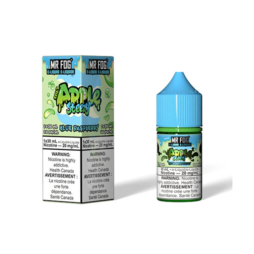 MR FOG E-LIQUID APPLE STEEZY SERIES 30ML - DISPLAY OF 6