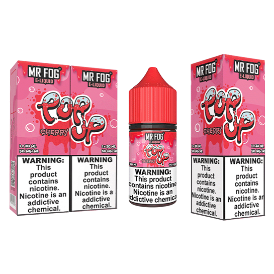 MR FOG E-LIQUID POP UP 30ML - DISPLAY OF 6
