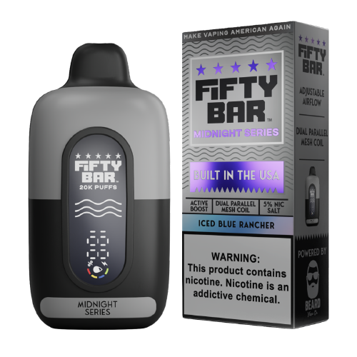 FIFTY BAR MIDNIGHT EDITION 20,000 PUFFS DISPOSABLE
