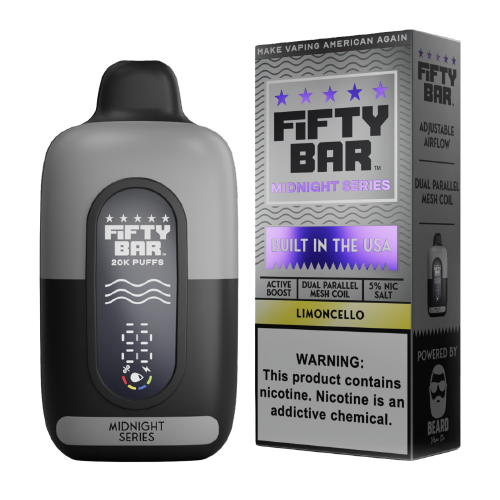 FIFTY BAR MIDNIGHT EDITION 20,000 PUFFS DISPOSABLE