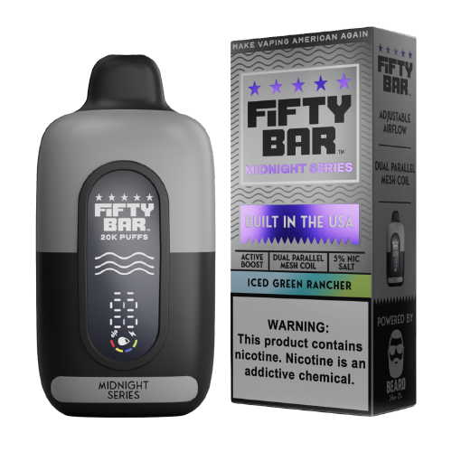 FIFTY BAR MIDNIGHT EDITION 20,000 PUFFS DISPOSABLE