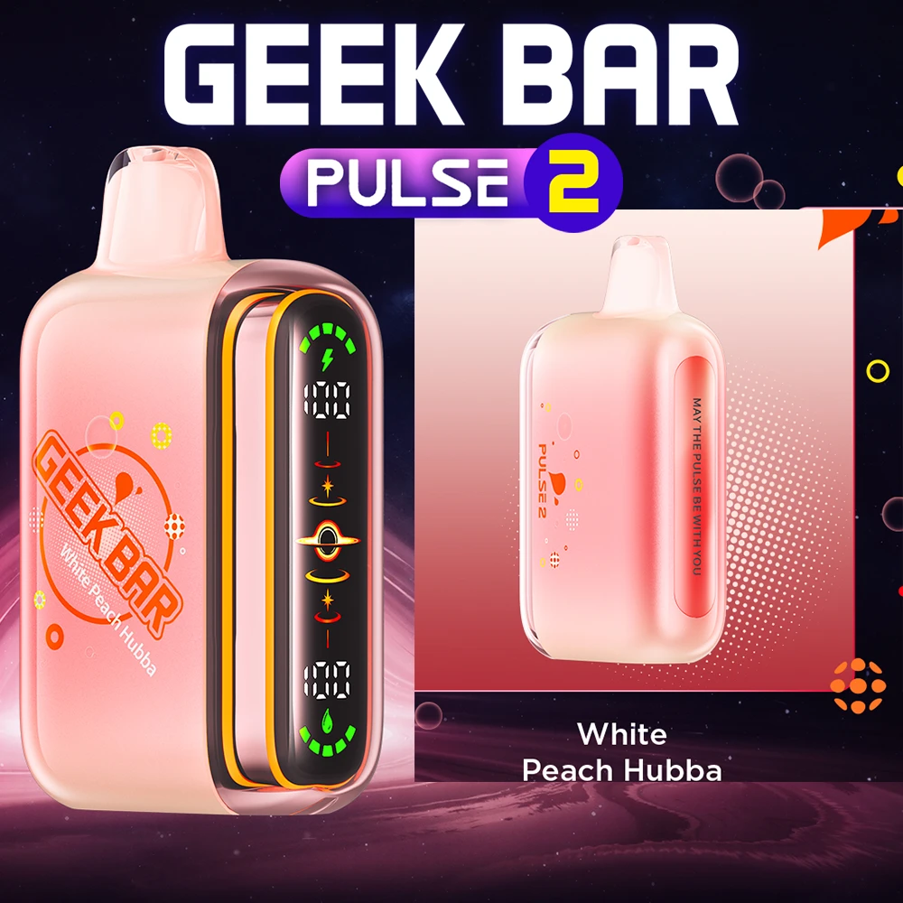 GEEK BAR PULSE 2 NEW EDITION 25,000 PUFFS DISPOSABLE VAPE - DISPLAY OF 5