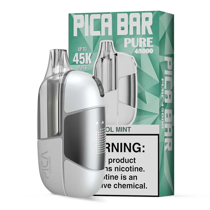 PICA BAR PURE (US EDITION) 45,000 PUFFS DISPOSABLE VAPE - DISPLAY OF 5