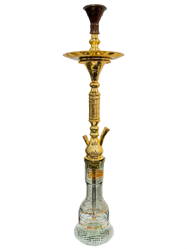 KHALIL MAMOON 4185 KAWAYESH GOLD HOOKAH