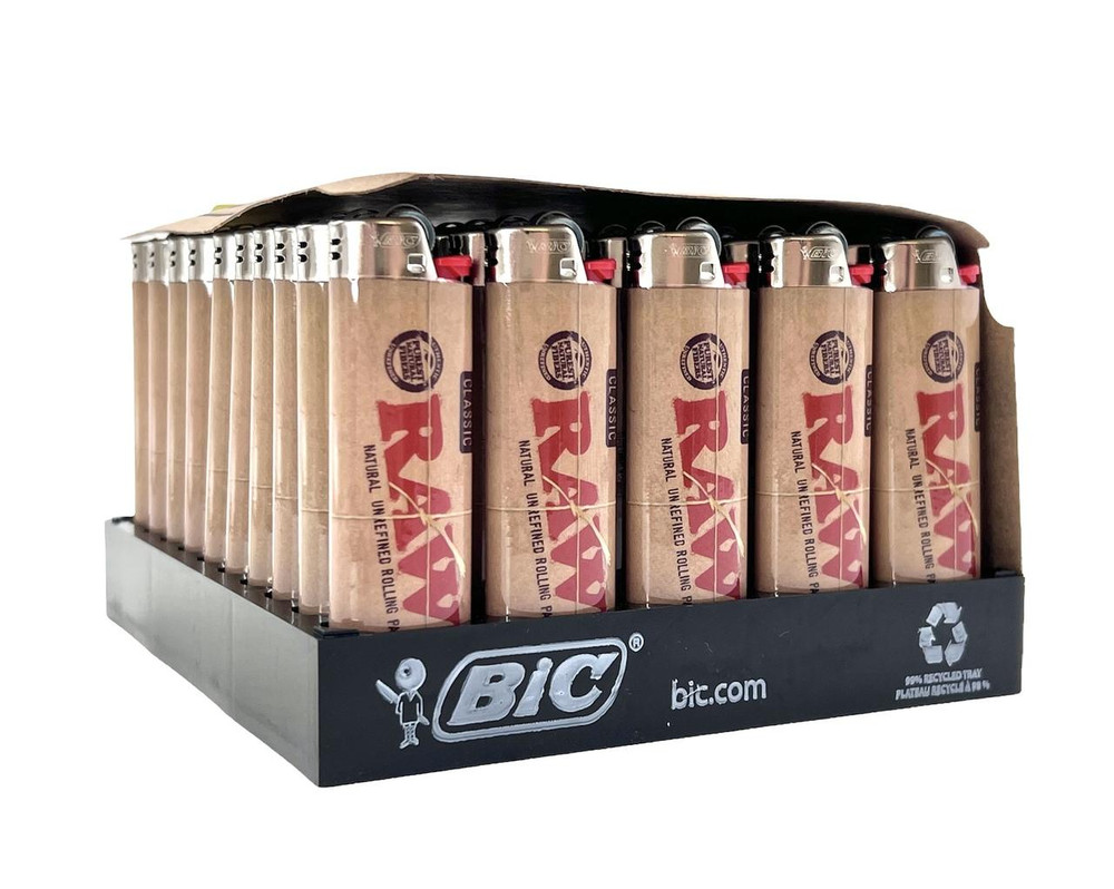BIC RAW CLASSIC LIGHTER DISPLAY - 50CT