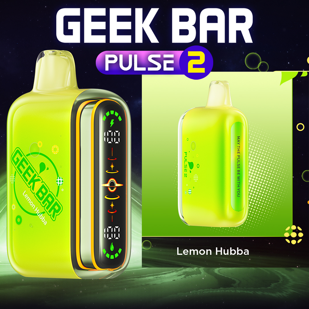 GEEK BAR PULSE 2 NEW EDITION 25,000 PUFFS DISPOSABLE VAPE - DISPLAY OF 5