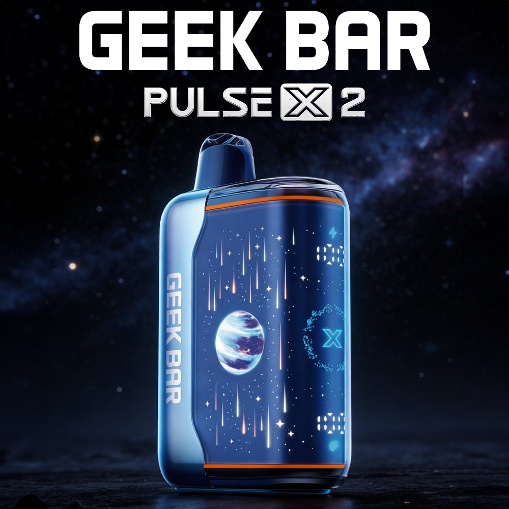 GEEK BAR PULSE X2 NEW EDITION 50,000 PUFFS DISPOSABLE VAPE - DISPLAY OF 5
