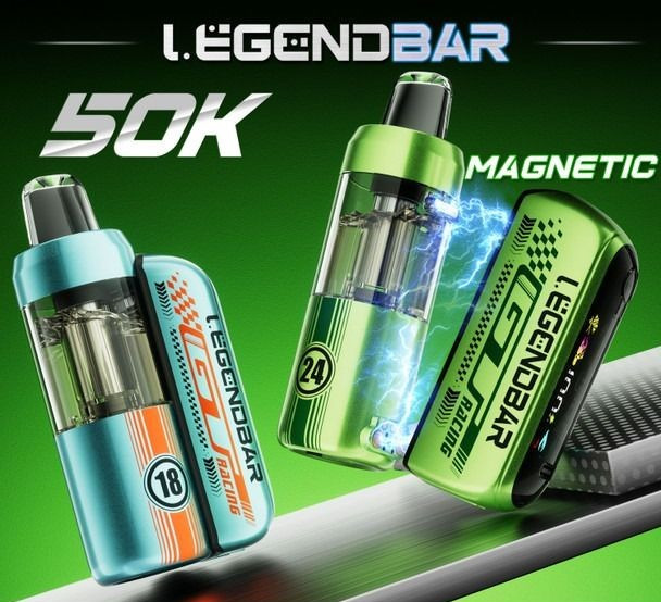 KANGVAPE LEGENDBAR 50,000 PUFFS DISPOSABLE VAPE (FULL KIT) - DISPLAY OF 5