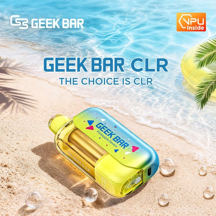 GEEK BAR CLR 50,000 PUFFS DISPOSABLE VAPE - DISPLAY OF 5
