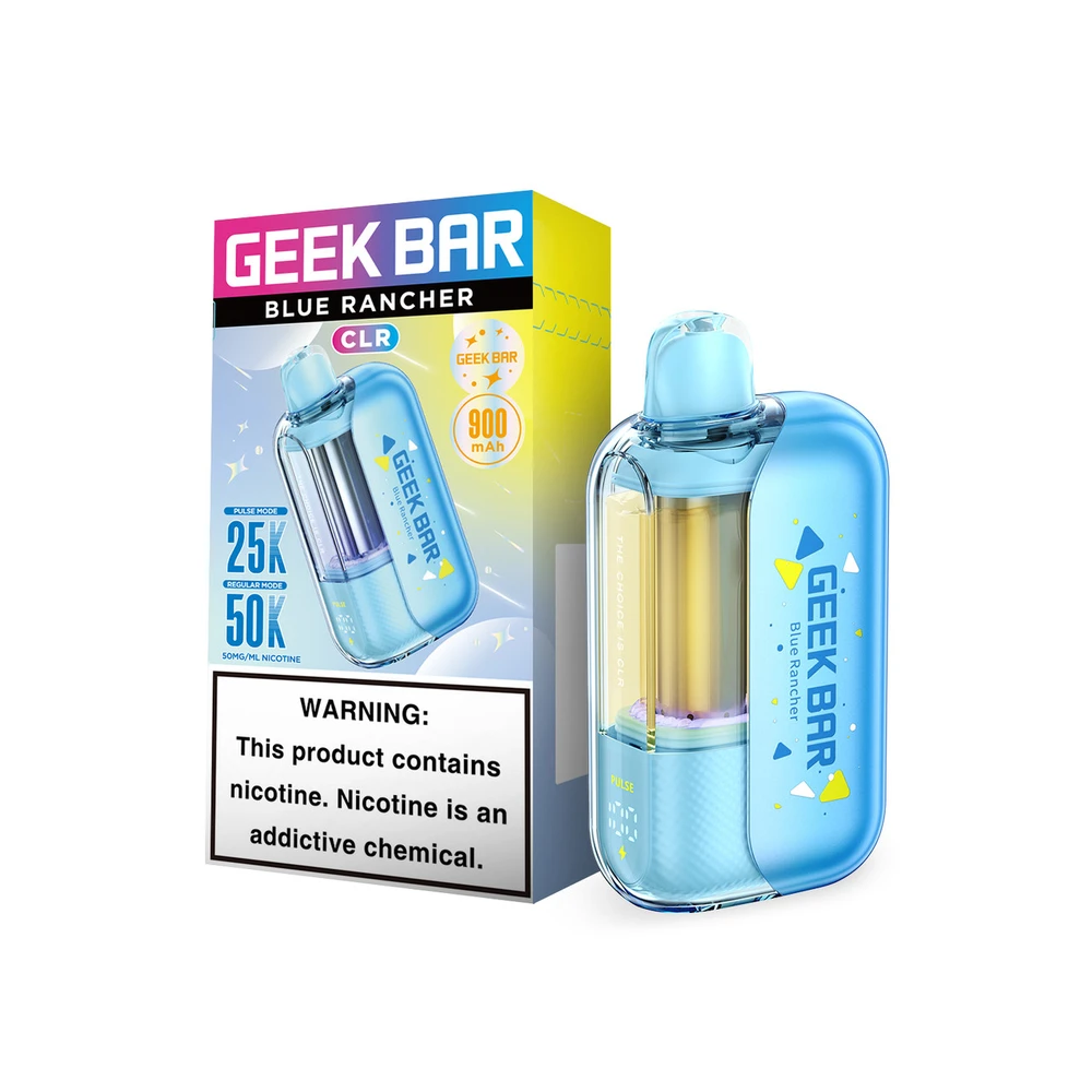 GEEK BAR CLR 50,000 PUFFS DISPOSABLE VAPE - DISPLAY OF 5