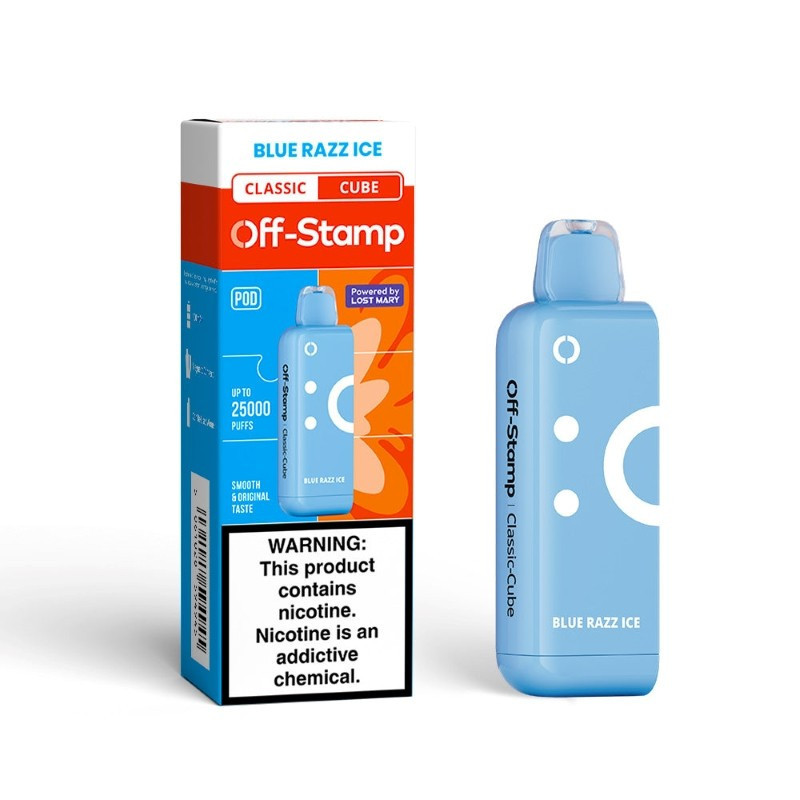 OFF STAMP 25,000 PUFFS 18ML DISPOSABLE VAPE - 5CT