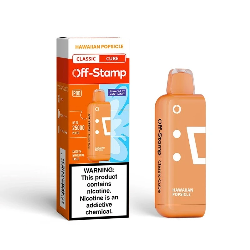 OFF STAMP 25,000 PUFFS 18ML DISPOSABLE VAPE - 5CT