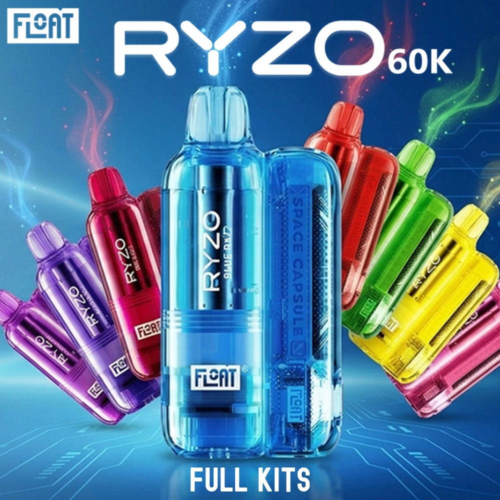 FLOAT RYZO 60,000 PUFFS DISPOSABLE (FULL KIT) - DISPLAY OF 5