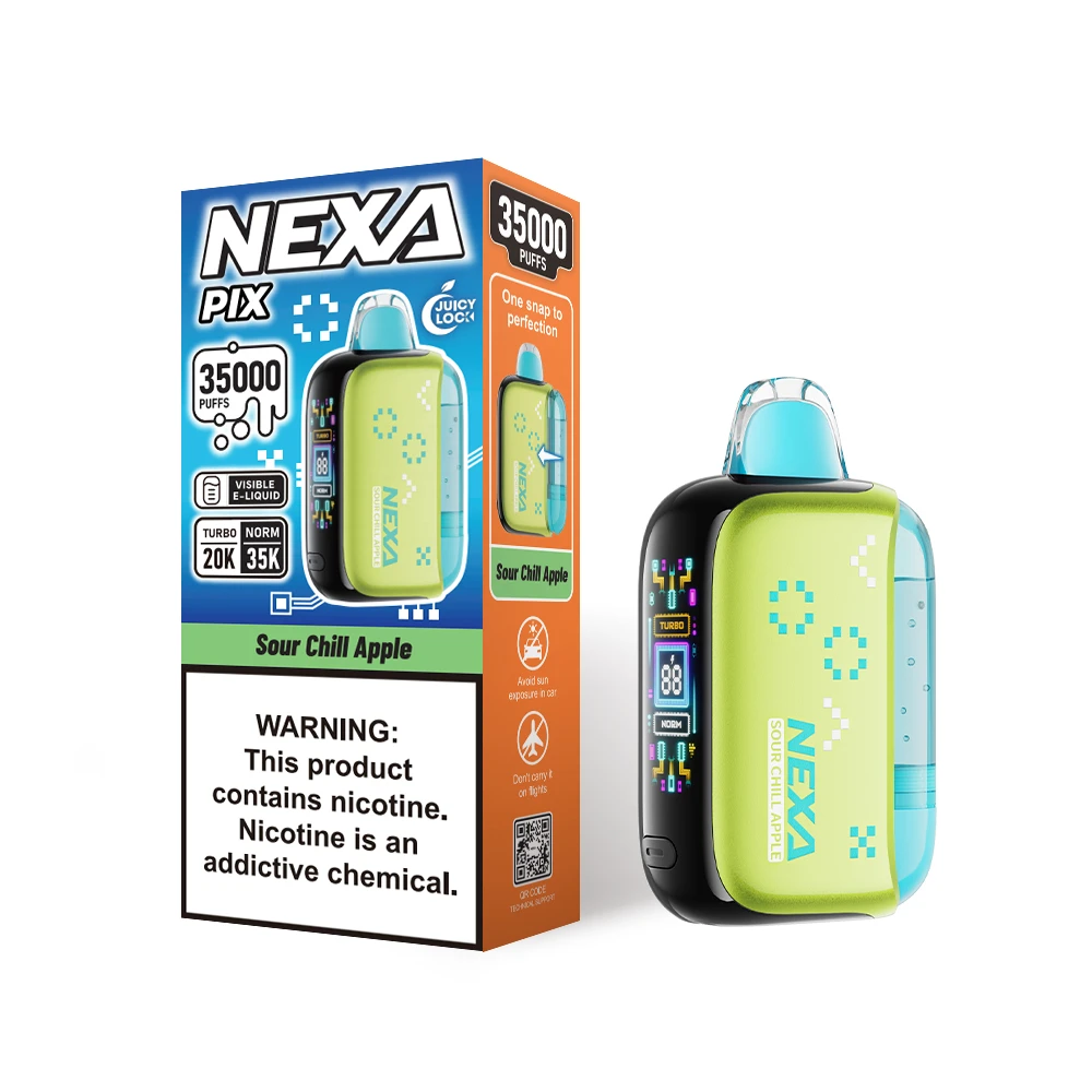 NEXA PIX 35,000 PUFFS DISPOSABLE VAPE - DISPLAY OF 5
