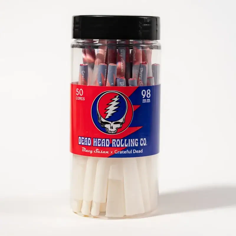 BLAZY SUSAN x GRATEFUL DEAD 98MM CONES - 50CT