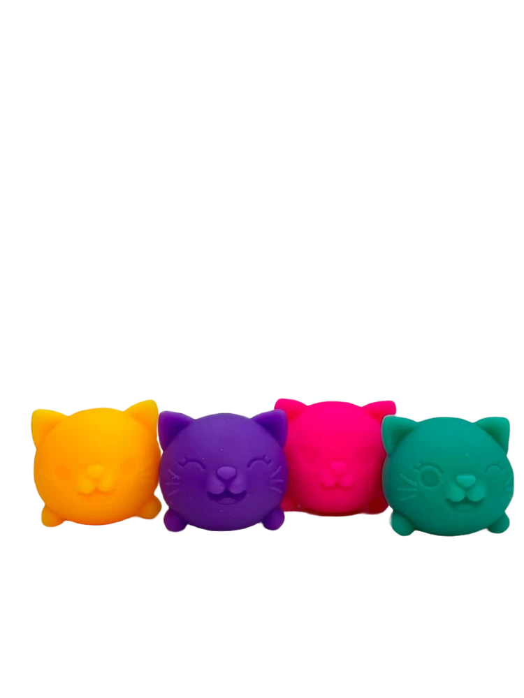 TEENIE NEEDOH MINI COOL SQUISHY CATS - PACK OF 4