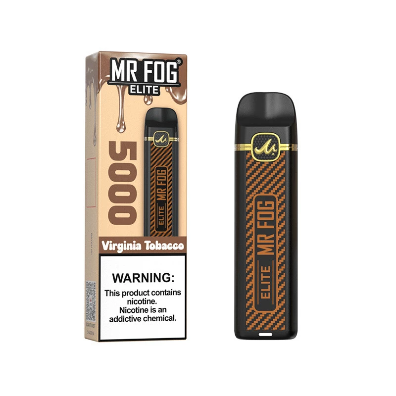 MR FOG ELITE 5,000 PUFFS DISPOSABLE VAPE - DISPLAY OF 8