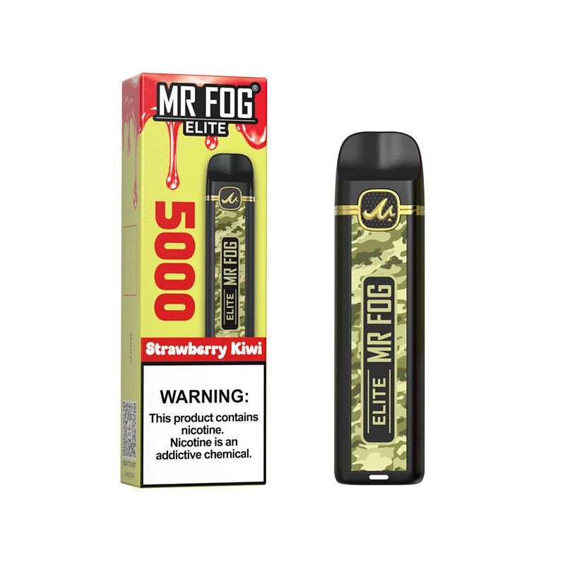 MR FOG ELITE (USA COMPLIANT) 5,000 PUFFS DISPOSABLE VAPE - DISPLAY OF 8