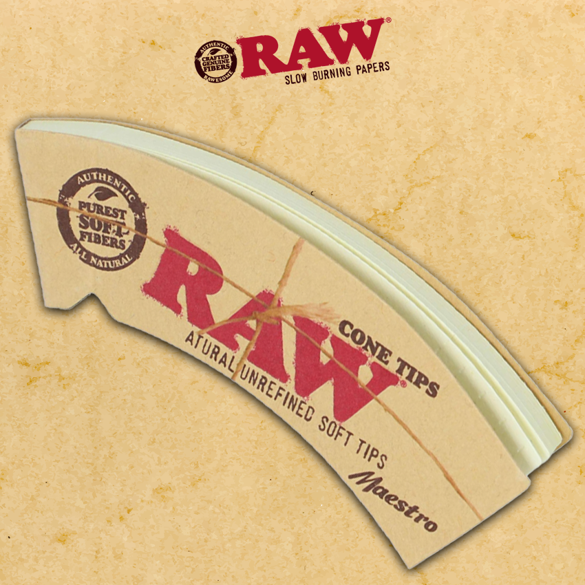 RAW MAESTRO CONE TIPS - 24CT (RAW58)