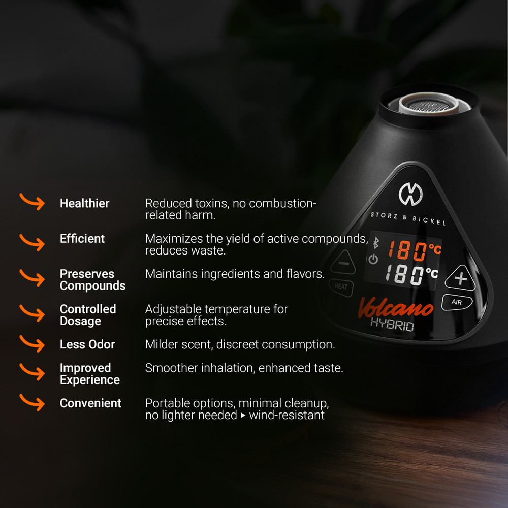 STORZ & BICKEL VOLCANO HYBRID VAPORIZER KIT