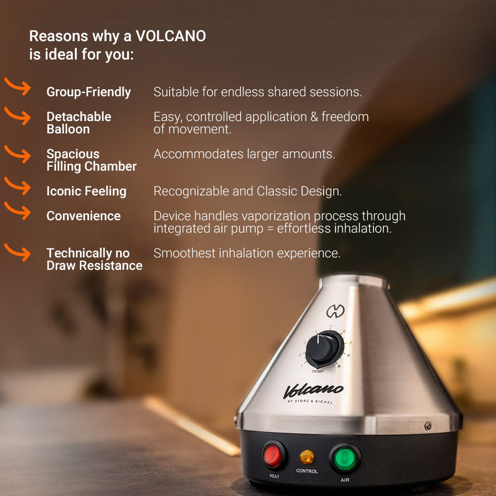 STORZ & BICKEL VOLCANO CLASSIC VAPORIZER KIT