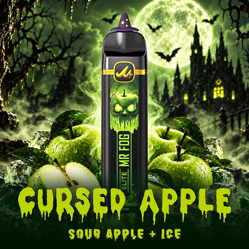 MR FOG ELITE HALLOWEEN EDITION (USA COMPLIANT) 5,000 PUFFS DISPOSABLE VAPE - DISPLAY OF 8