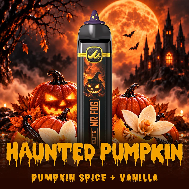 MR FOG ELITE HALLOWEEN EDITION (USA COMPLIANT) 5,000 PUFFS DISPOSABLE VAPE - DISPLAY OF 8