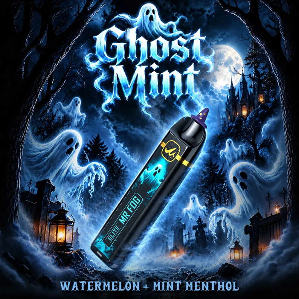 MR FOG ELITE HALLOWEEN EDITION (USA COMPLIANT) 5,000 PUFFS DISPOSABLE VAPE - DISPLAY OF 8