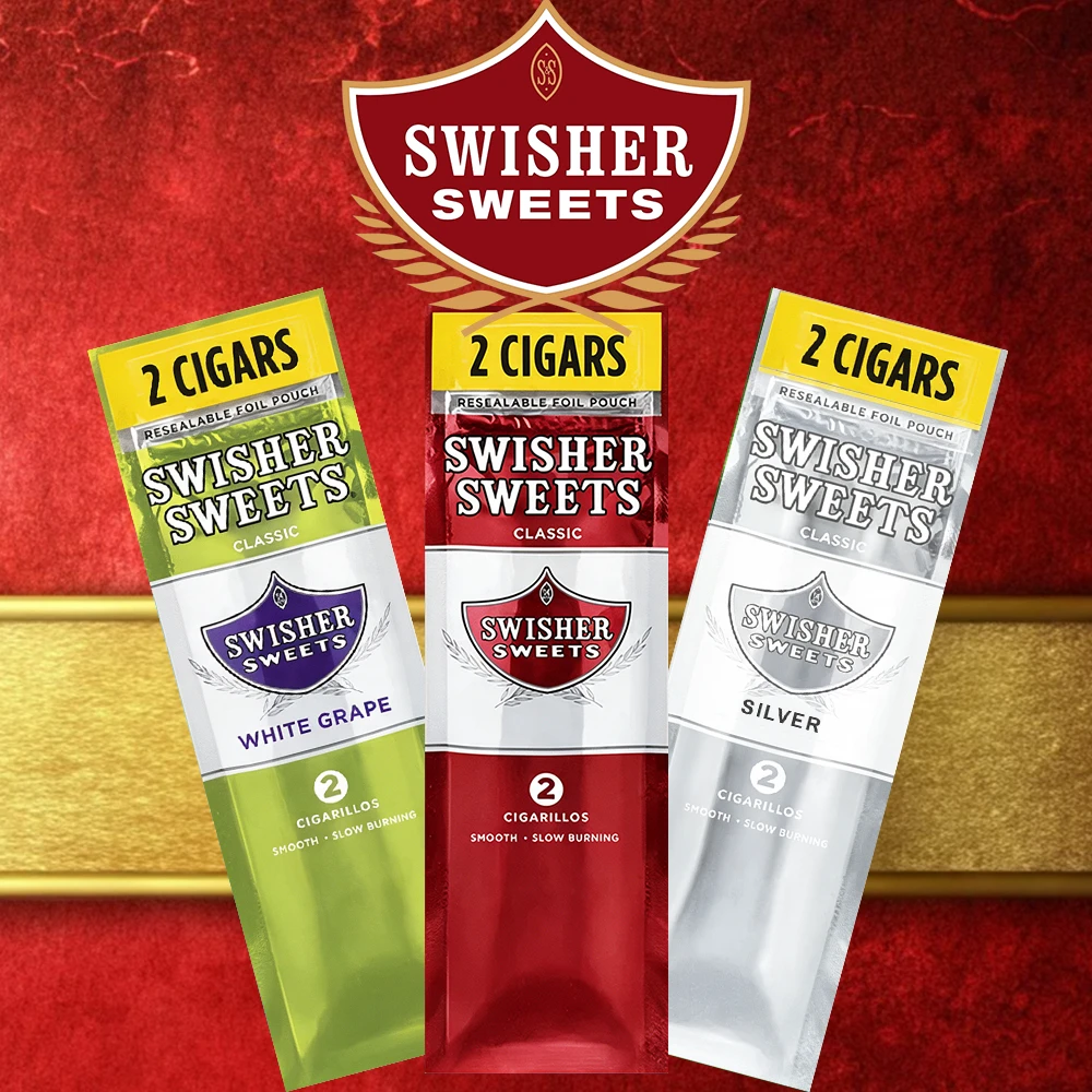 SWISHER SWEETS NATURAL LEAF CIGARS 2-PACK - DISPLAY OF 30