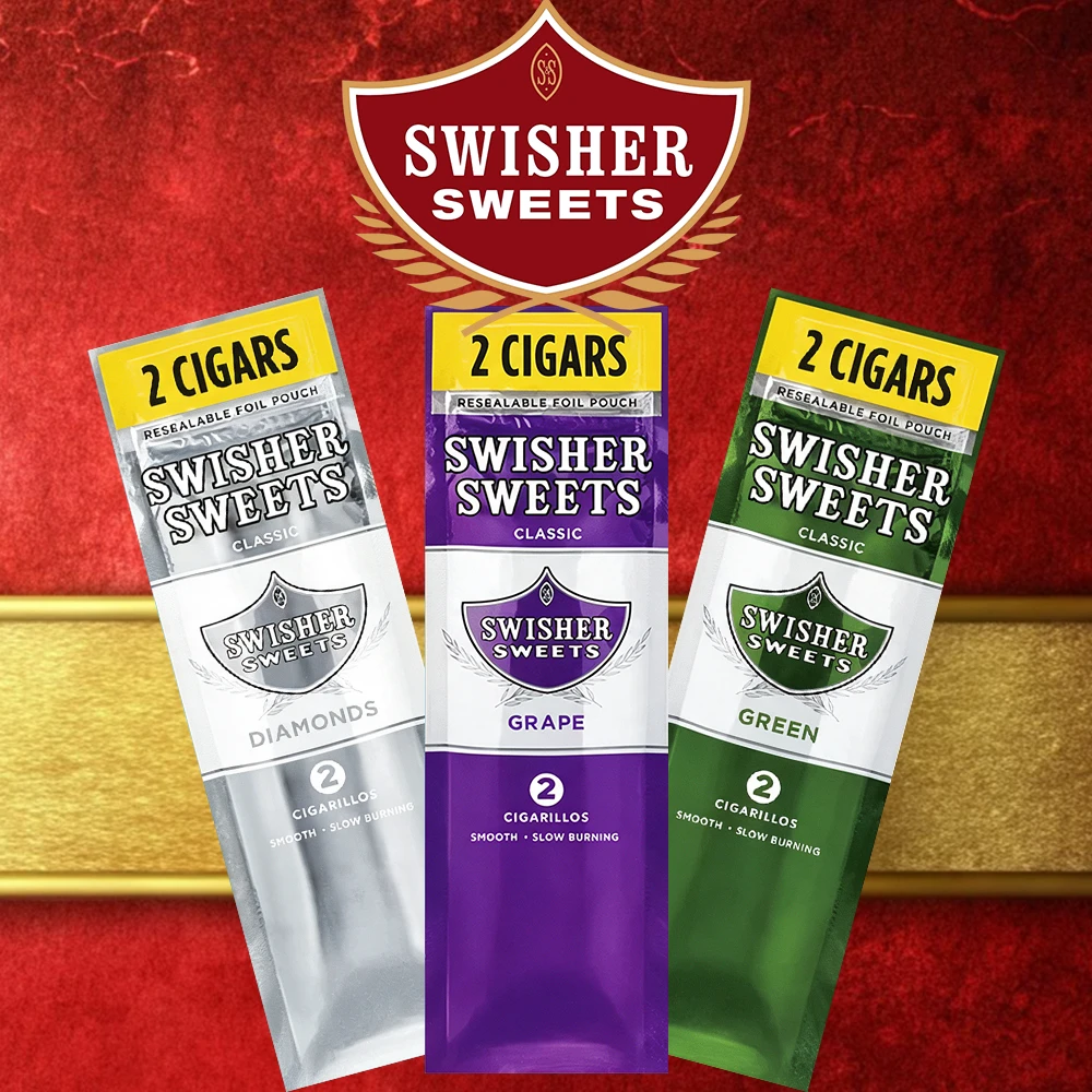 SWISHER SWEETS NATURAL LEAF CIGARS 2-PACK - DISPLAY OF 30