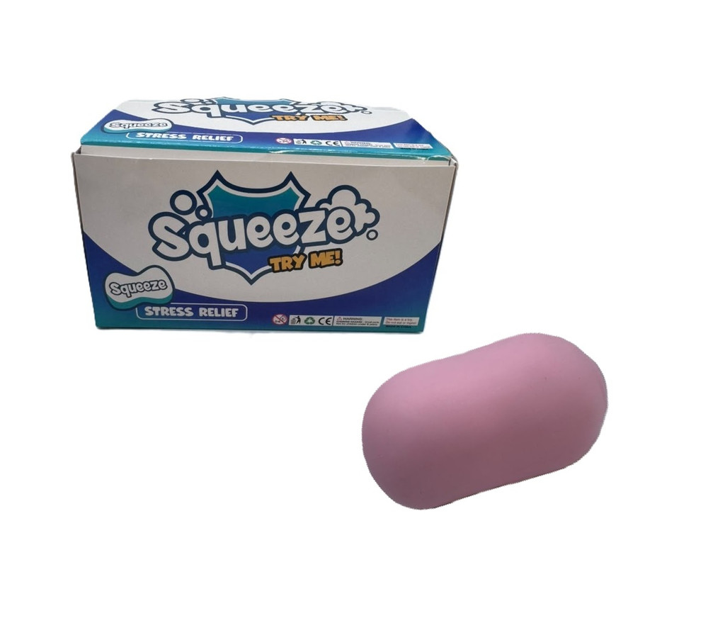 SQUEEZE BALL SQUISH TOY - DISPLAY OF 12