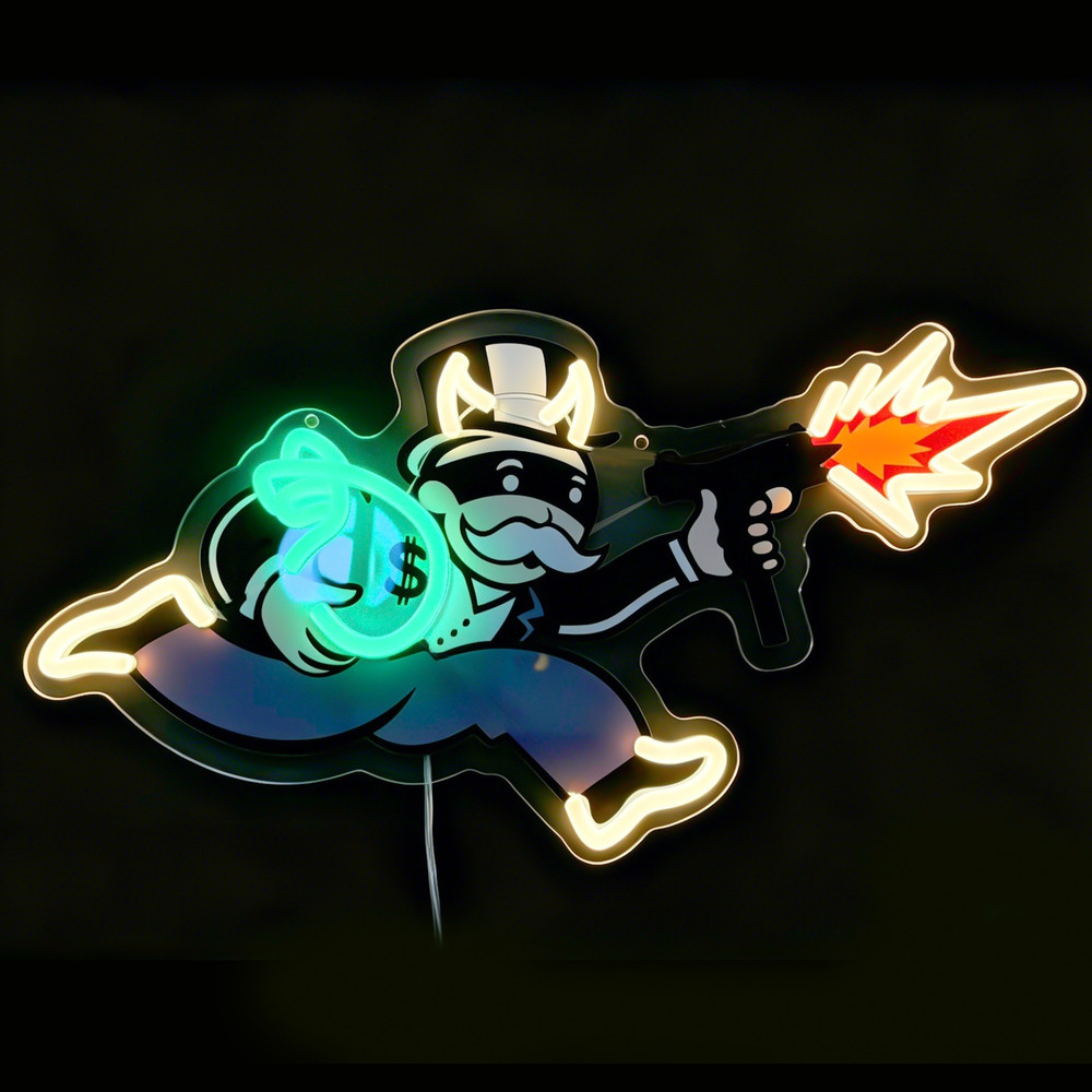MONOPOLY 16.5 X 10 INCH LED SIGN