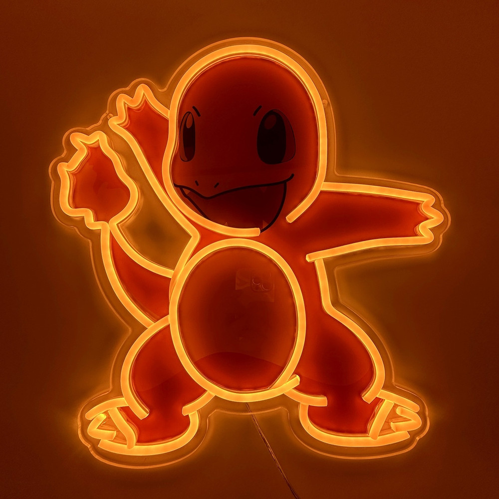 CHARMANDER 15.7 X 14.8 INCH LED SIGN