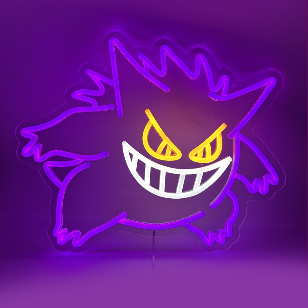 GENGAR 15.8 X 14.5 INCH LED SIGN
